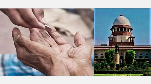 பிச்சை எடுப்பதற்குத் தடை போட முடியாது; அதை வசதி படைத்தவர்கள் கண்ணோட்டத்தோடு பார்க்காதீர்கள்: உச்ச நீதிமன்றம்