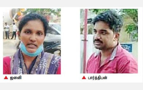 செல்போனில் டிஎஸ்பிபோல ஆண்குரலில் பேசி ரியல் எஸ்டேட் அதிபரிடம் ரூ.10 லட்சம் பறிக்க முயன்ற பெண் கைது: இன்ஸ்பெக்டராக நடித்த கணவரும் சிக்கினார்