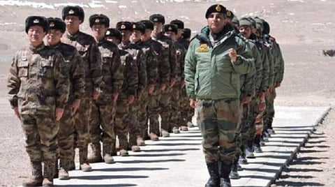 கிழக்கு லடாக்கின் கோக்ராவிலிருந்து பின் வாங்கிய இந்திய, சீனப் படைகள்