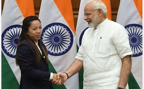 ஒலிம்பிக் போட்டி தொடங்குவதற்கு முன்னர் அமெரிக்காவில் சிகிச்சை பெற மீராபாய்க்கு உதவிய பிரதமர்