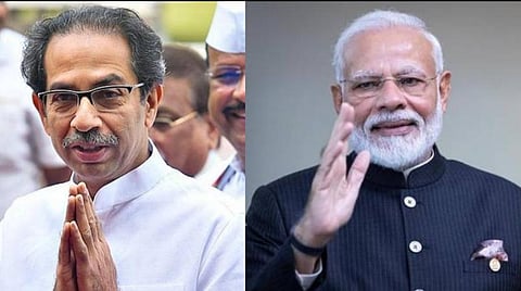 சிவசேனா தலைவர் உத்தவ் தாக்கரே, பிரதமர் மோடி | கோப்புப் படம்.