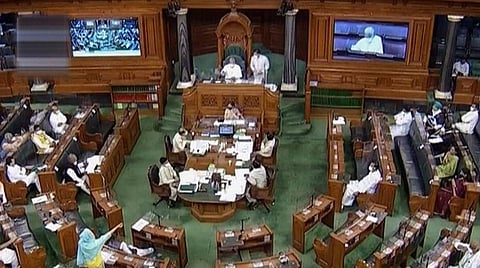 78% அலுவல் நேரம் வீண்; மக்களவை காலவரையின்றி ஒத்திவைப்பு: எதிர்க்கட்சிகள் எதிர்ப்பு