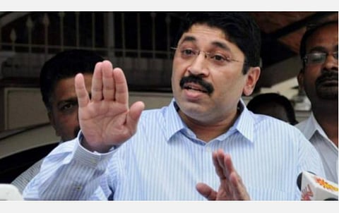 சென்னை சாலைகளில் மழைநீர் தேங்குவதற்கு அதிமுகவின் 10 ஆண்டுகால ஆட்சியின் அவலநிலைதான் முக்கிய காரணம்: முன்னாள் மத்திய அமைச்சர் தயாநிதி மாறன் குற்றச்சாட்டு