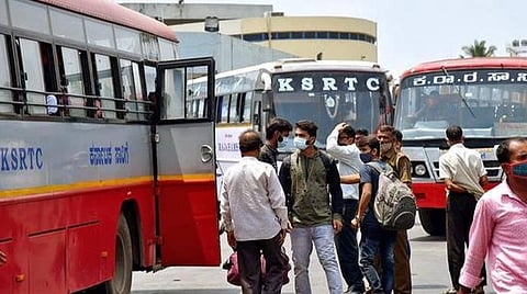 ஆந்திரா, கர்நாடகாவில் இருந்து மீண்டும் தமிழகத்துக்கு பேருந்துகள் இயக்கம்