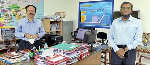 சரக்கு போக்குவரத்தை அதிகரிப்பது குறித்து தூத்துக்குடி வஉசி துறைமுக பொறுப்பு கழகத் தலைவர் தா.கி.ராமச்சந்திரனை தெற்கு ரயில்வே மதுரை கோட்ட மேலாளர் பத்மநாபன் ஆனந்த் சந்தித்து ஆலோசனை நடத்தினார்.