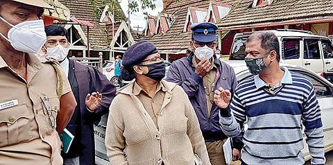 உதகை நீதிமன்றத்தில் விசாரணைக்கு ஆஜரான சயான். படம்: ஆர்.டி.சிவசங்கர்