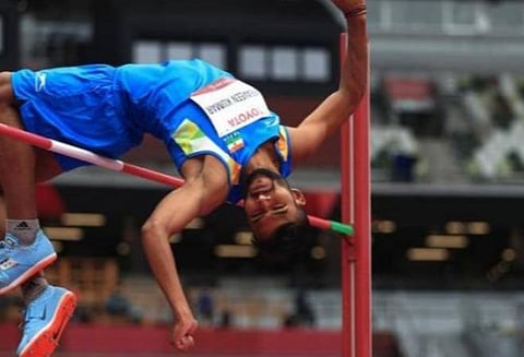 இந்திய வீரர் பிரவீன் குமார்.