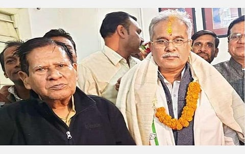 பிராமணர்கள் குறித்து சர்ச்சை கருத்து- சத்தீஸ்கர் முதல்வர் பூபேஷ் பாகலின் 86 வயது தந்தை மீது எப்ஐஆர் பதிவு