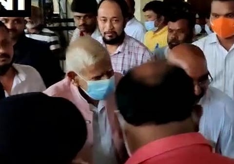 சாதி மோதலை தூண்டிய புகார்: சத்தீஸ்கர் முதல்வரின் தந்தை சிறையில் அடைப்பு