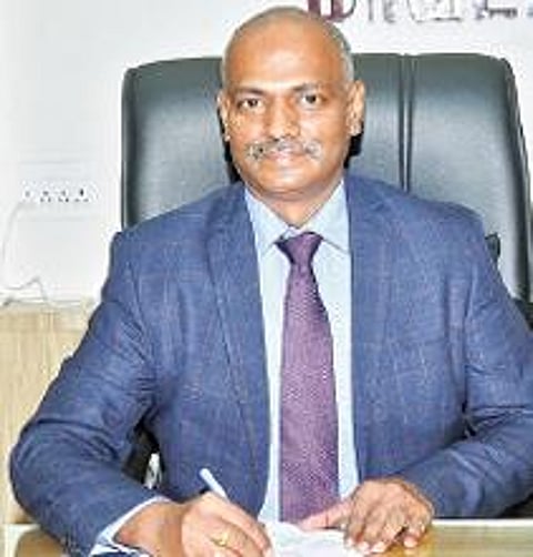 ராணிப்பேட்டை மாவட்ட ஆட்சியர் பாஸ்கர பாண்டியன்.