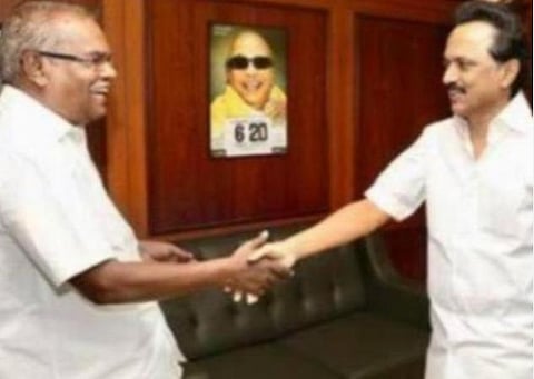 கே.பாலகிருஷ்ணன் - முதல்வர் ஸ்டாலின்: கோப்புப்படம்