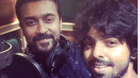 சூர்யாவின் 2 படங்களுக்கு இசையமைக்கும் ஜி.வி.பிரகாஷ்