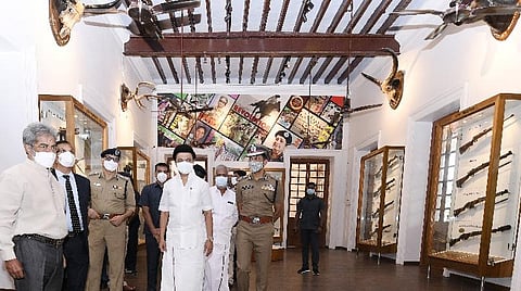 காவல் அருங்காட்சியகத்தைத் திறந்து வைத்த முதல்வர் ஸ்டாலின்.