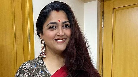 குஷ்பு: கோப்புப்படம்