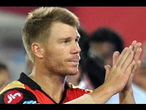 சன்ரைசர்ஸ் ஹைதராபாத் அணி வீரர் டேவிட் வார்னர் | படம் உதவி: இன்ஸ்டாகிராம்.