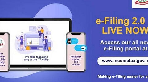 வருமான வரி: இ-ஃபைலிங் போர்ட்டலில் 2 கோடி கணக்குகள் தாக்கல்