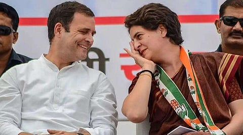 காங்கிரஸ் எம்.பி. ராகுல் காந்தி, பொதுச்செயலாளர் பிரியங்கா காந்தி | கோப்புப்படம்