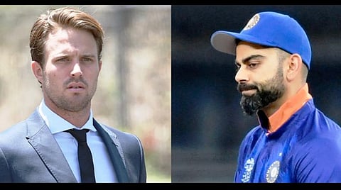 இங்கிலாந்து முன்னாள் வீரர் நிக் காம்ப்டன், விராட் கோலி | கோப்புப்படம்