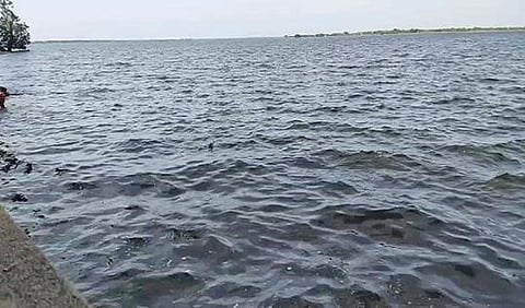 கடல் போல காட்சி அளிக்கும் வீராணம் ஏரி.