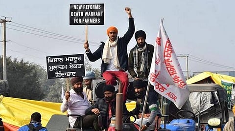 புதிய வேளாண் சட்டங்களுக்கு எதிராக நாடாளுமன்றம் நோக்கி டிராக்டர் பேரணி? - விவசாய சங்கங்கள் இன்று ஆலோசனை