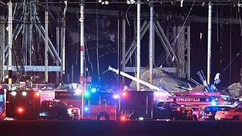 அமெரிக்க நகரங்களைப் புரட்டியெடுத்த பலத்த சூறாவளி: கென்டக்கியில் 50 பேர் பலி