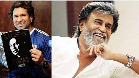 சச்சின் டெண்டுல்கர், ரஜினிகாந்த் | கோப்புப்படங்கள்.