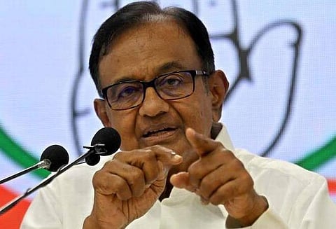 காங்கிரஸ் மூத்த தலைவர் ப.சிதம்பரம் | கோப்புப்படம்