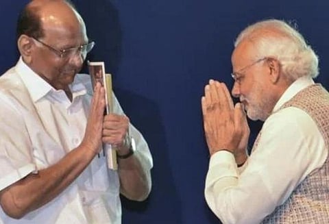 மகாராஷ்டிர மாநிலத்தில் என்சிபி கட்சியுடன் சேர்ந்து ஆட்சி அமைக்க விரும்பிய மோடி: சரத் பவார் தகவல்