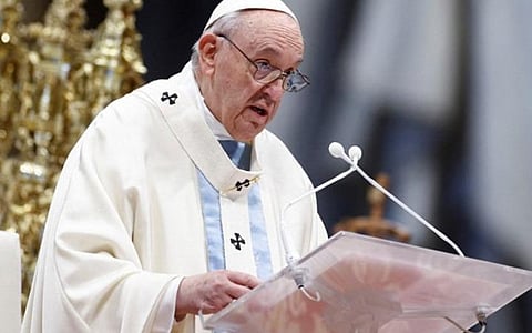 ஒரு பெண்ணை துன்புறுத்துவது; கடவுளை அவமதிப்பதற்கு சமம்: போப் பிரான்சிஸ் புத்தாண்டு உரை