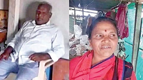 ஐபிஎஸ் அதிகாரி ஜெகதீஷ் அடஹள்ளியின் பெற்றோர் ஸ்ரீகாந்த், சாவித்ரி தங்களது எளிமையான வீட்டில் வசித்து வருகின்றனர்.