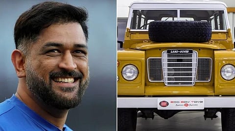 'கேப்டன் கூல்' தோனி வாங்கிய விண்டேஜ் மாடல் கார்