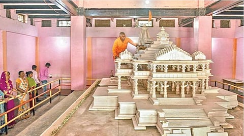 அயோத்தியில் ராமர் கோயிலின் 3-ம் கட்ட கட்டுமானப் பணிகள் தொடக்கம்