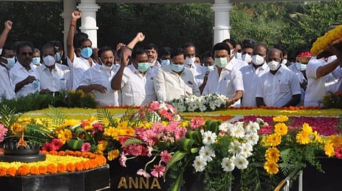 பேரறிஞர் அண்ணாவின் 53வது நினைவு தினம்: முதல்வர் ஸ்டாலின், அமைச்சர்கள் அஞ்சலி