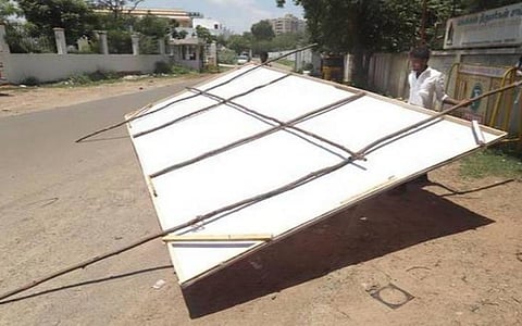 கடந்த 4 மாதங்களில் 4,717 சட்டவிரோத பேனர்கள் அகற்றம்