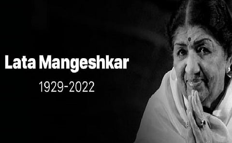 பாடகர் லதா மங்கேஷ்கர் மறைவு: இன்று மாலை மும்பையில் அரசு மரியாதையுடன் இறுதிச் சடங்கு