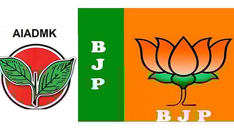 கானாடுகாத்தான் பேரூராட்சியில் அதிமுக - பாஜக கூட்டணி : திமுகவுடன் மல்லுக்கட்டும் காங்கிரஸ்