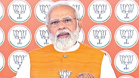 உ.பி., பஞ்சாப் உள்ளிட்ட 5 மாநில தேர்தல்களில் பாஜக அமோக வெற்றி பெறும்: பிரதமர் நரேந்திர மோடி நம்பிக்கை