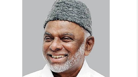 இந்திய யூனியன் முஸ்லிம் லீக் கட்சியின் தேசியத் தலைவர் கே.எம்.காதர் மொகிதீன் | கோப்புப்படம்.