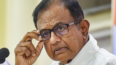 முன்னாள் மத்திய அமைச்சர் ப.சிதம்பரம் வாக்களிக்கவில்லை