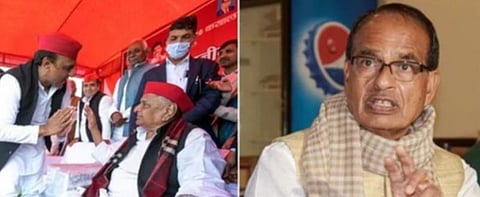 அகிலேஷ் யாதவ் நவீன கால அவுரங்கசீப் - சிவராஜ் சிங் சௌஹான் தாக்கு