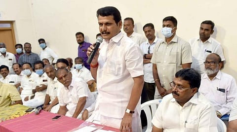 வாக்கு எண்ணிக்கை மையத்தில் கலவரத்தை தூண்டிவிட அதிமுக திட்டம் - செந்தில்பாலாஜி குற்றச்சாட்டு