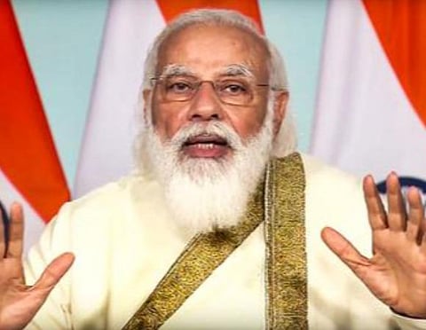 இந்தியாவில் இருக்கும் தமிழ் உலகின் பழமையான மொழி: பிரதமர் மோடி பெருமிதம்