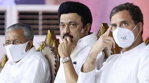 ”என்னுடைய ரத்தம் இந்த மண்ணில் கலந்திருக்கிறது” - ஸ்டாலின் நூல் வெளியிட்டு விழாவில் ராகுல் காந்தி பேச்சு