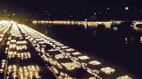 மகா சிவராத்திரியை முன்னிட்டு உஜ்ஜைனி சிவன் கோயிலில் 21 லட்சம் அகல் விளக்குகள்