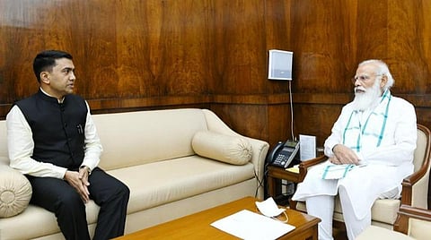 சாவந்த்- பிரதமர் மோடி: கோப்புப் படம்