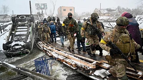 போரினால் பாதிக்கப்பட்டுள்ள உக்ரைன்