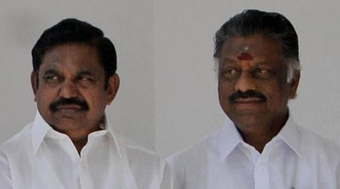 அதிமுக ஒருங்கிணைப்பாளர் ஓபிஎஸ் மற்றும் இணை ஒருங்கிணைப்பாளர் இபிஎஸ் | கோப்புப் படம்