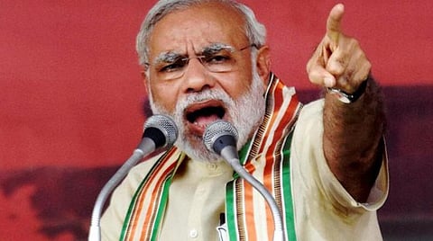 ஜனநாயகத்துக்கு ஆபத்தை ஏற்படுத்தும் வாரிசு அரசியலை எதிர்த்து போராடுவோம்: பாஜக எம்.பி.க்கள் கூட்டத்தில் பிரதமர் நரேந்திர மோடி உறுதி