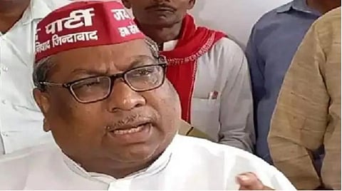 உத்தரப் பிரதேசத்தில் பாஜக கூட்டணிக் கட்சியான நிஷாத் கட்சித் தலைவர் சஞ்சய் நிஷாத்