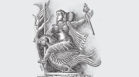 சித்திரப் பேச்சு: வாகனம் மாறிய ரதி தேவி!